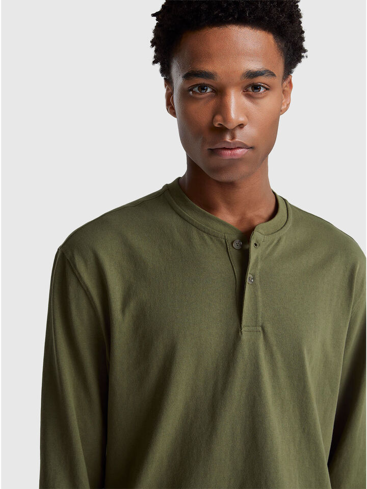ROUND NECK SWEATL/S Men image number 4